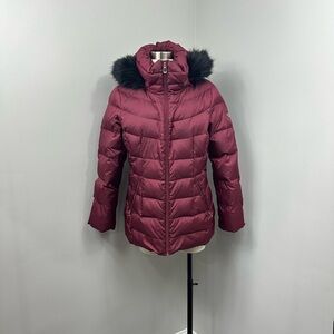 Calvin Klein Maroon‎ Puffer Jacket